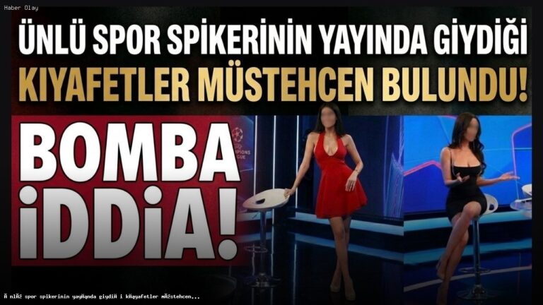 Spor Spikerinin Kıyafetleri Neden Tartışma Yarattı?