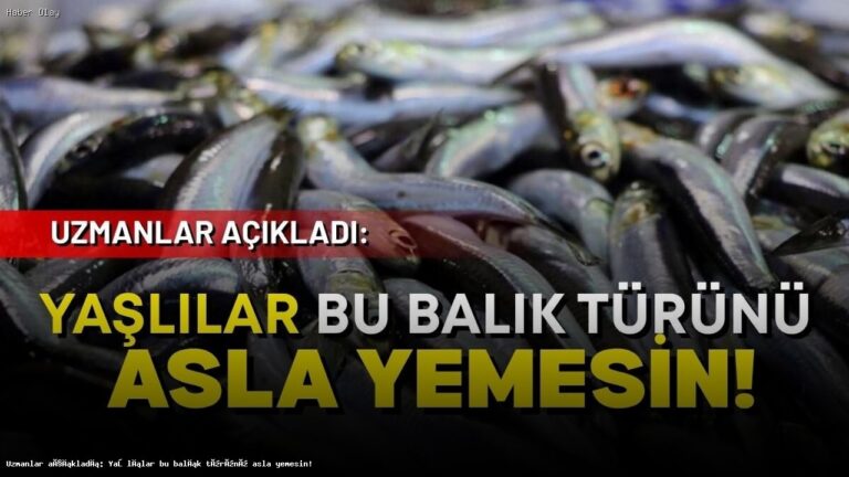 Yaşlılar Hangi Balık Türlerinden Kaçınmalı?