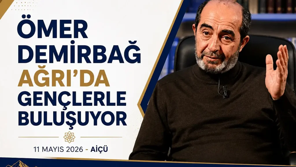 Ömer Demirbağ, Ağrı’da Gençlerle Buluşacak Etkinlik Detayları